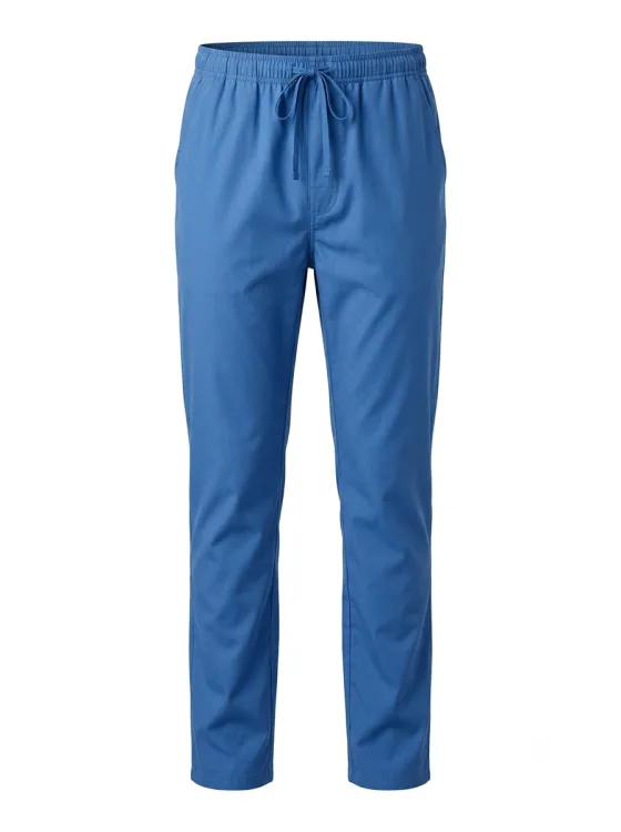 Gents Surgical Trousers – Cotton Blue