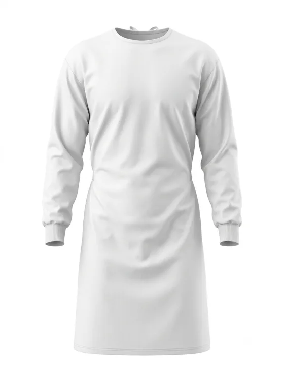Surgeon Gown – Cuffs & Back Overlapping